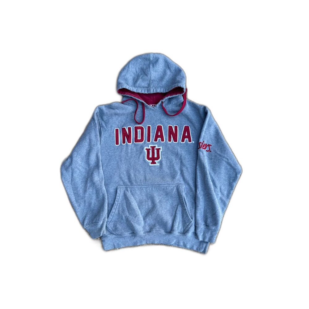 Vintage Indiana Hoosiers embroidered hoodie sweatshirt